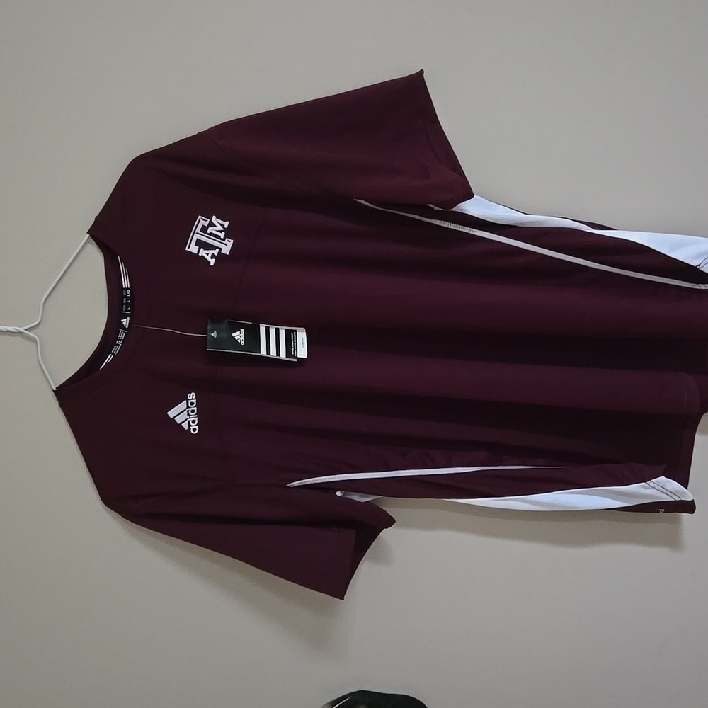 Adidas Texas A & M NCAA team issue jersey NWT